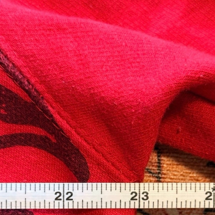 Vintage Ed Hardy New York City Hoodie Mens Size M Red Skull Eagle Tattoo Y2k — image 4 of 5
